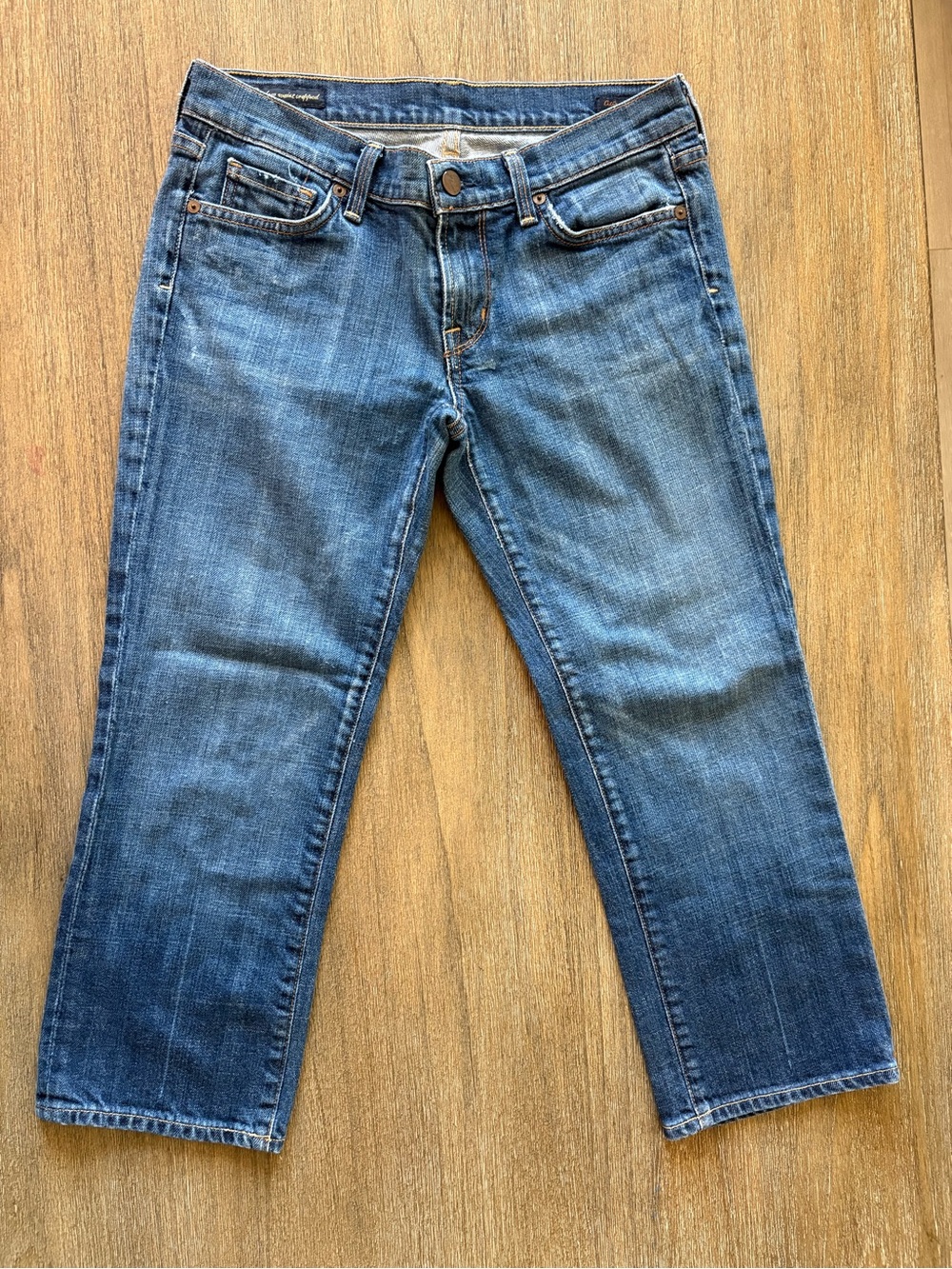 Citizens of Humanity Size 28 Low Rise Cropped Y2K Jeans